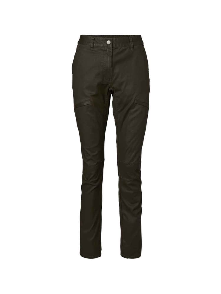 Vintage Original Pants Women Leather Brown, view: 1