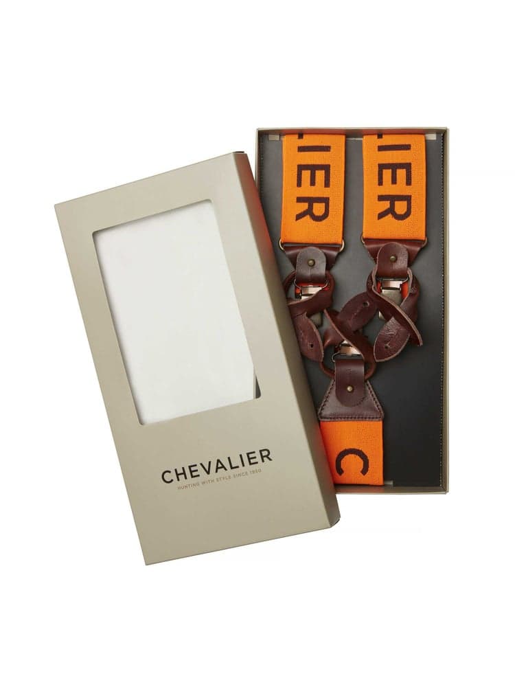 Chevalier Logo Suspenders High Vis Orange, view: 2