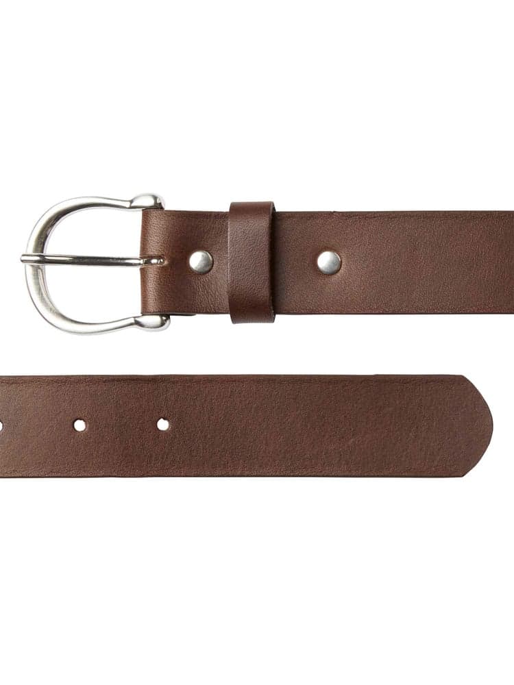 Spinney Leather Belt Women Brown, view: 1