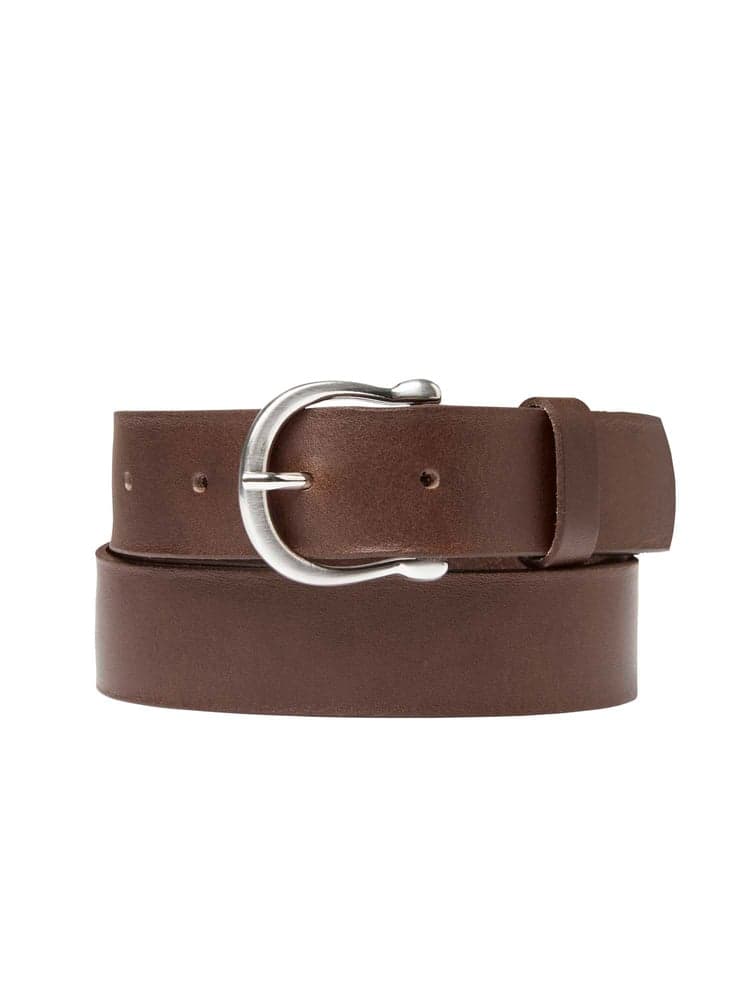 Spinney Leather Belt Women Brown, view: 0