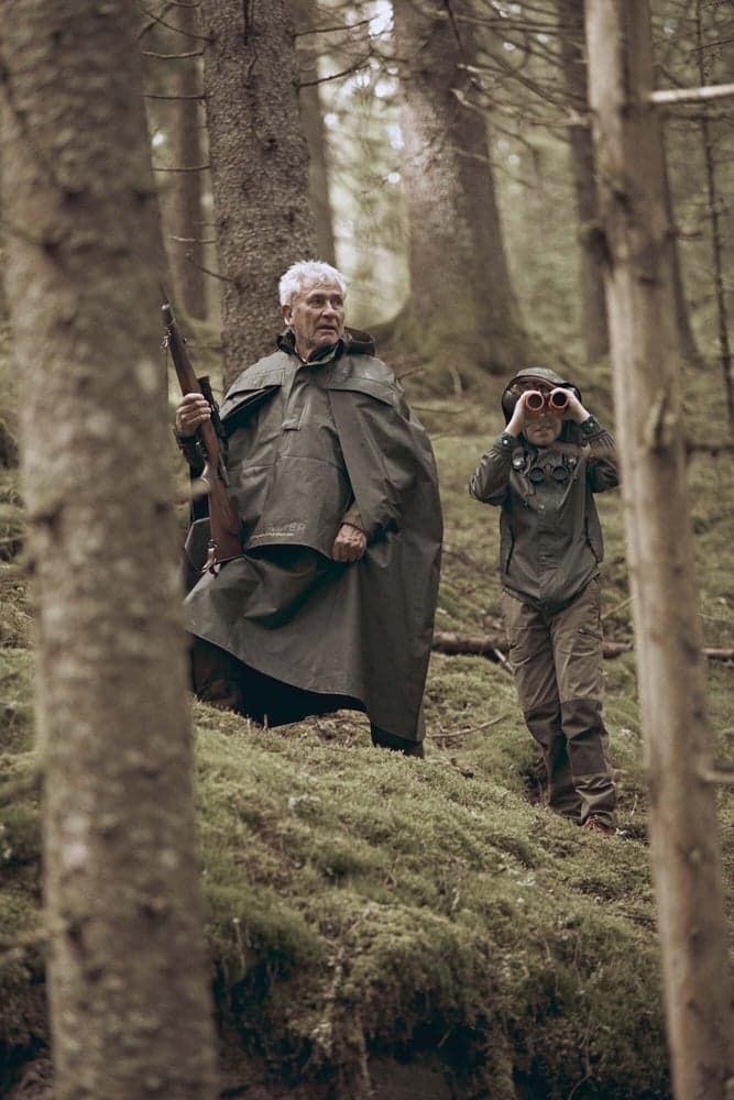 Stratus Rain Poncho Dark Green, view: 1