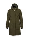 Fractus Chevalite Rain Coat Women Tobacco Green