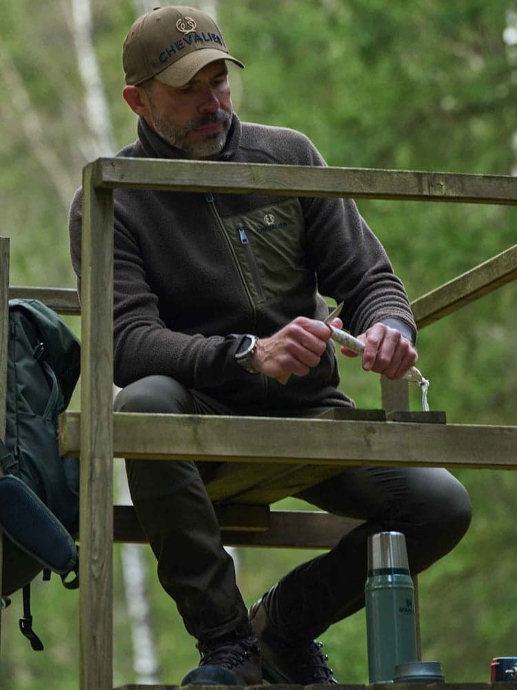 Pax Light Pile Jacket Men Leather Brown, view: 3