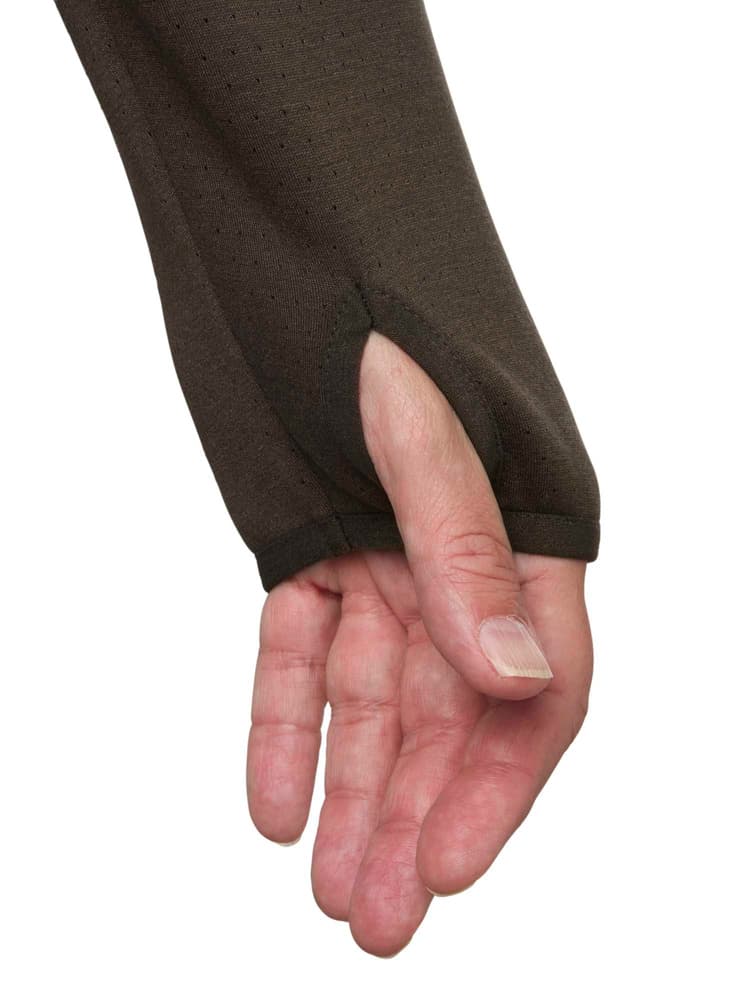 Hunter Hybrid Jacket Men Leather Brown, view: 5