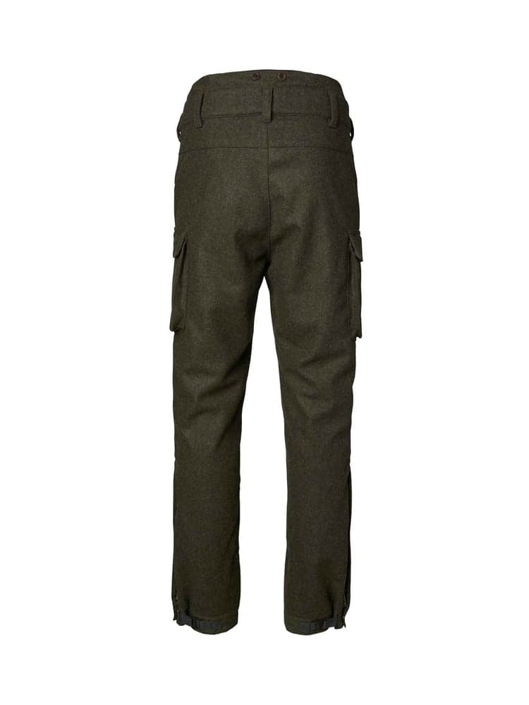 Loden Wool Pants Men 2.0 Dark Green Melange, view: 2
