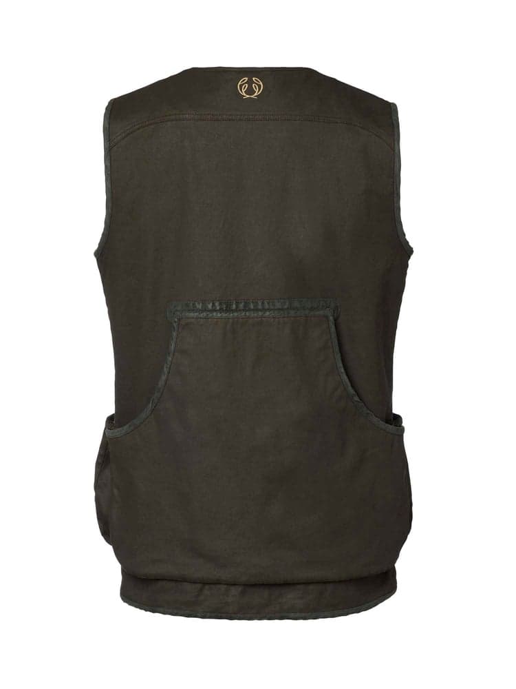 Vintage Dogsport Vest Men Leather Brown, view: 2