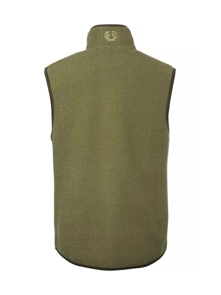 Mainstone Fleece Vest Men Khaki Green, view: 1