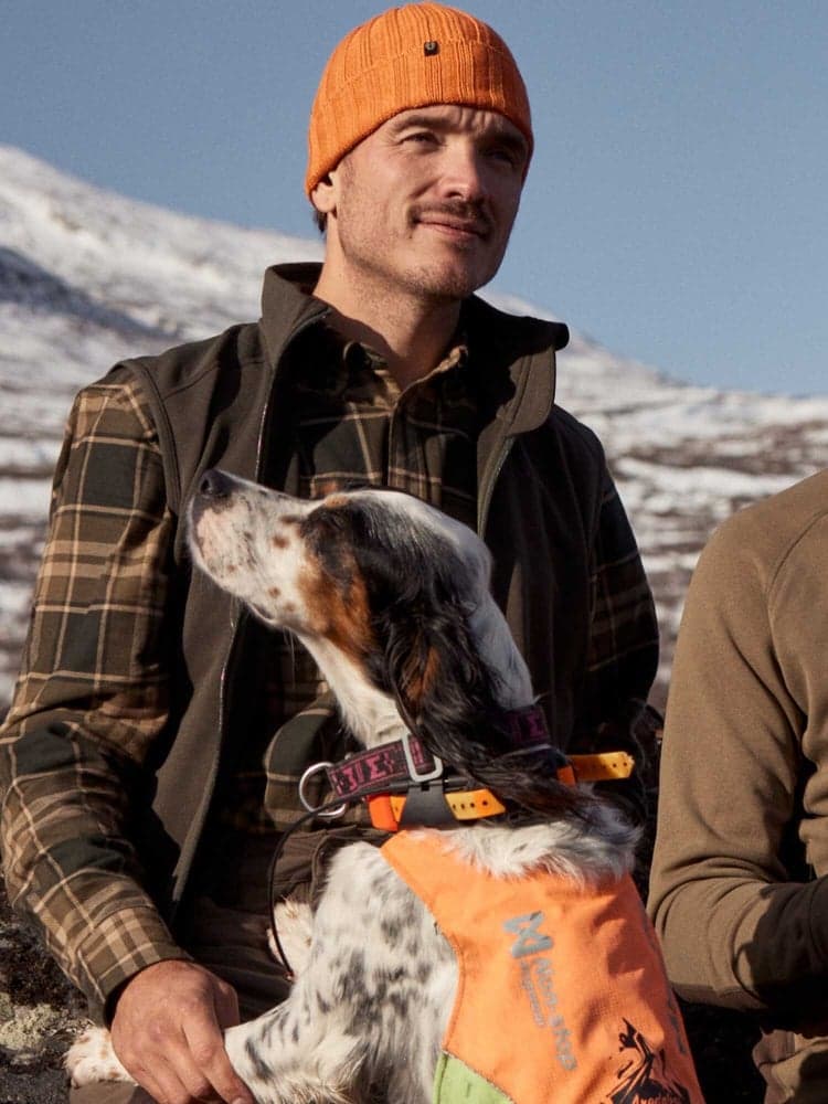 Point Wool Beanie High Vis Orange, view: 1