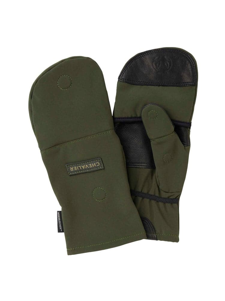 Nimrod Windblocker Pullover Mittens Dark Green, view: 2