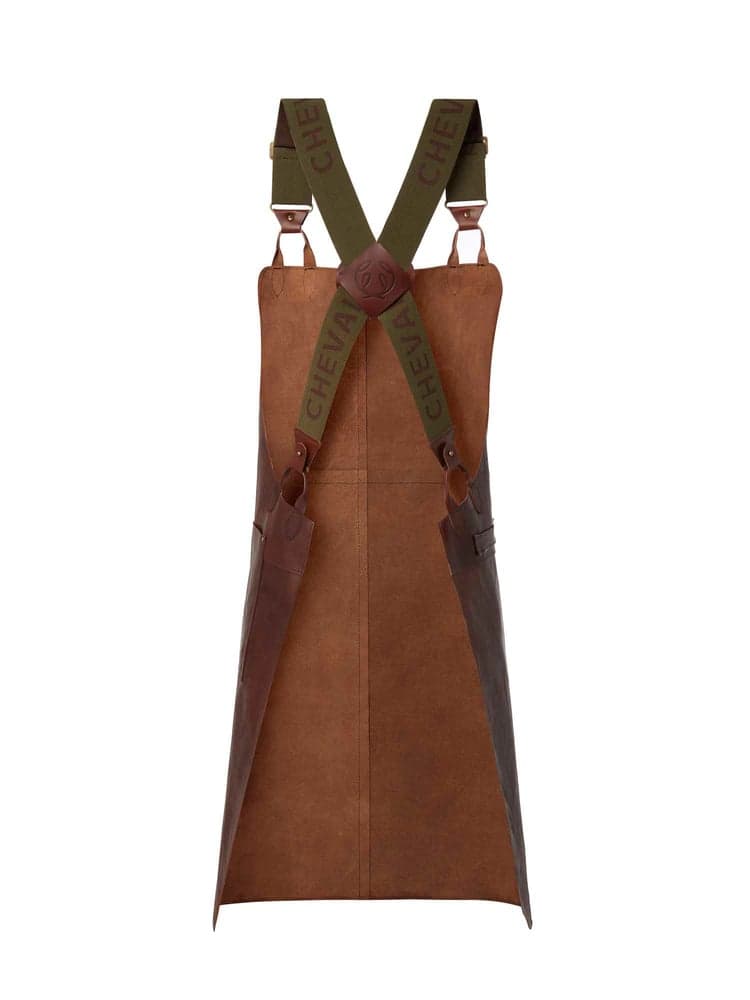 Elk Butcher Apron Leather Brown, view: 1