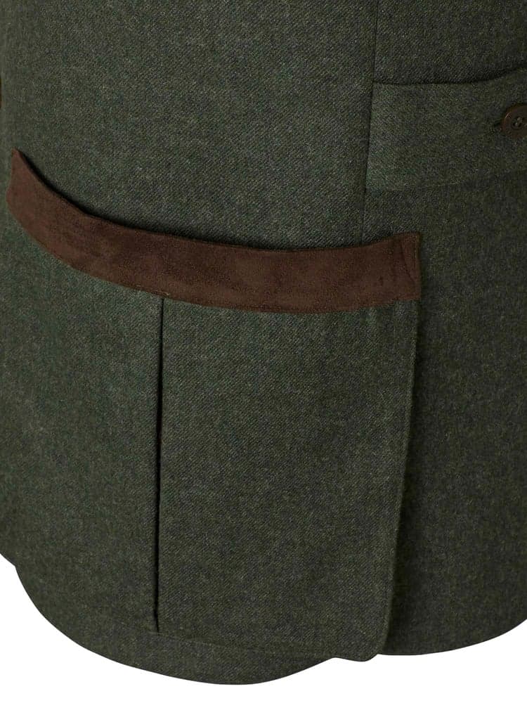 Henry Shooting Tweed Vest Men Misty Green, view: 4