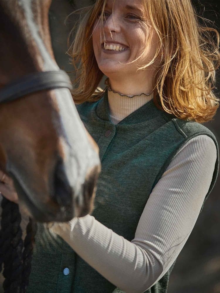 Kelly Longsleeve Top Women Sandstone, view: 1