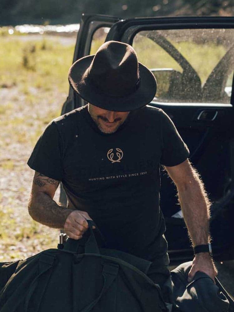 Chevalier Logo T-shirt Men Dark Green, view: 1