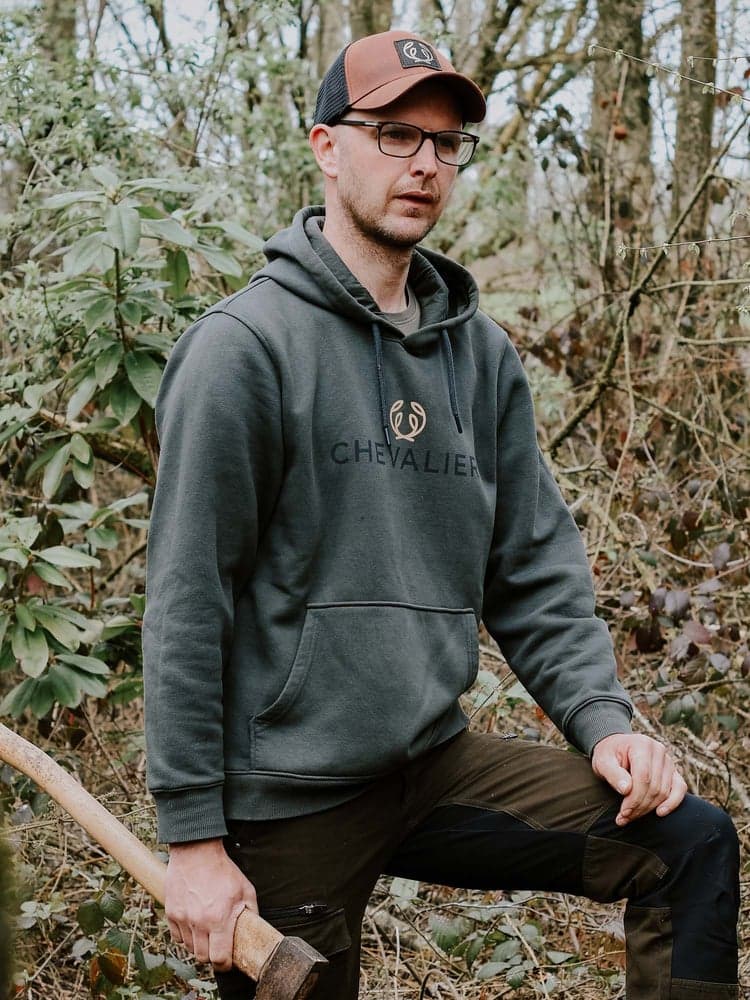 Hill Hoodie Men Midnight Pine, view: 1