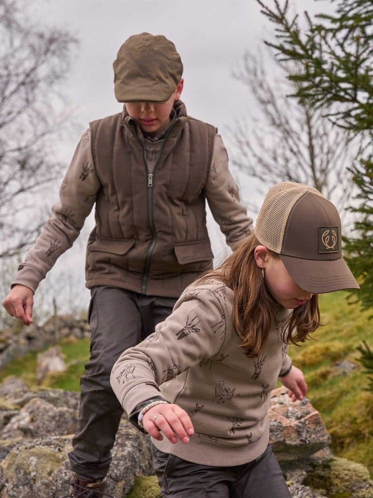 Deer Sweatshirt Junior Close up Deer, view: 1