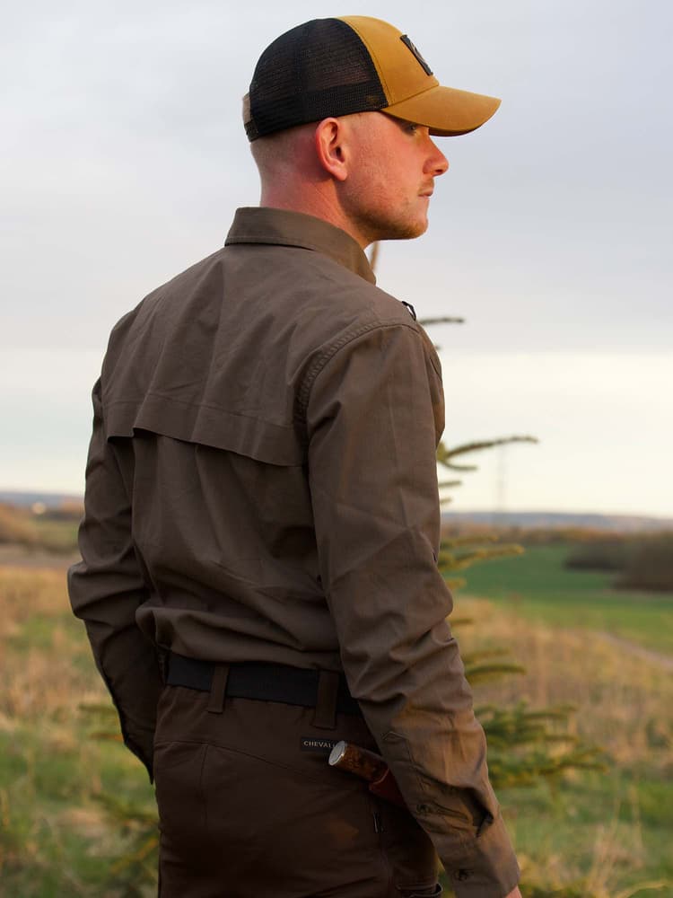 Drift Shooting Fit Shirt Men Tarmac Green, view: 3