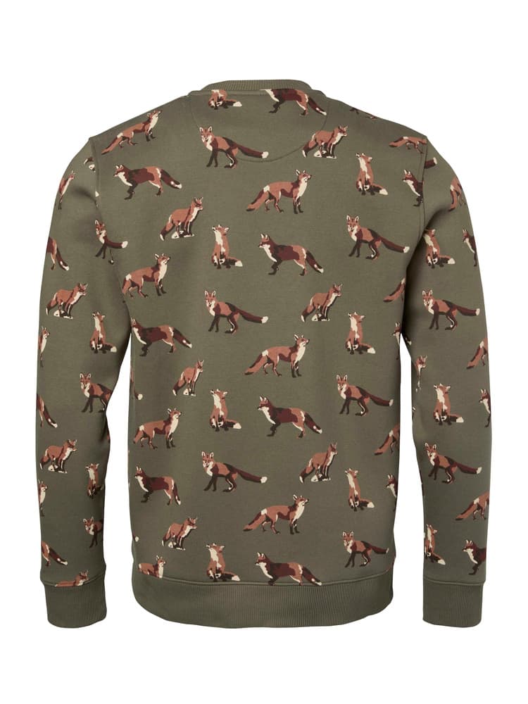 Fauna Sweatshirt Men Fox Life, view: 1