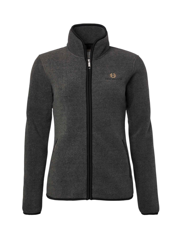 productCard.productImage: Mainstone Fleece Jacket Women Anthracite w Black