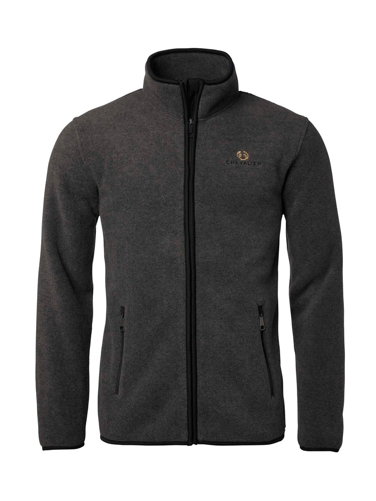 productCard.productImage: Mainstone Fleece Jacket Men Anthracite w Black
