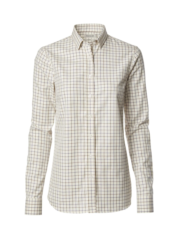 productCard.productImage: Sheppey Shirt Women Chestnut Tattersall