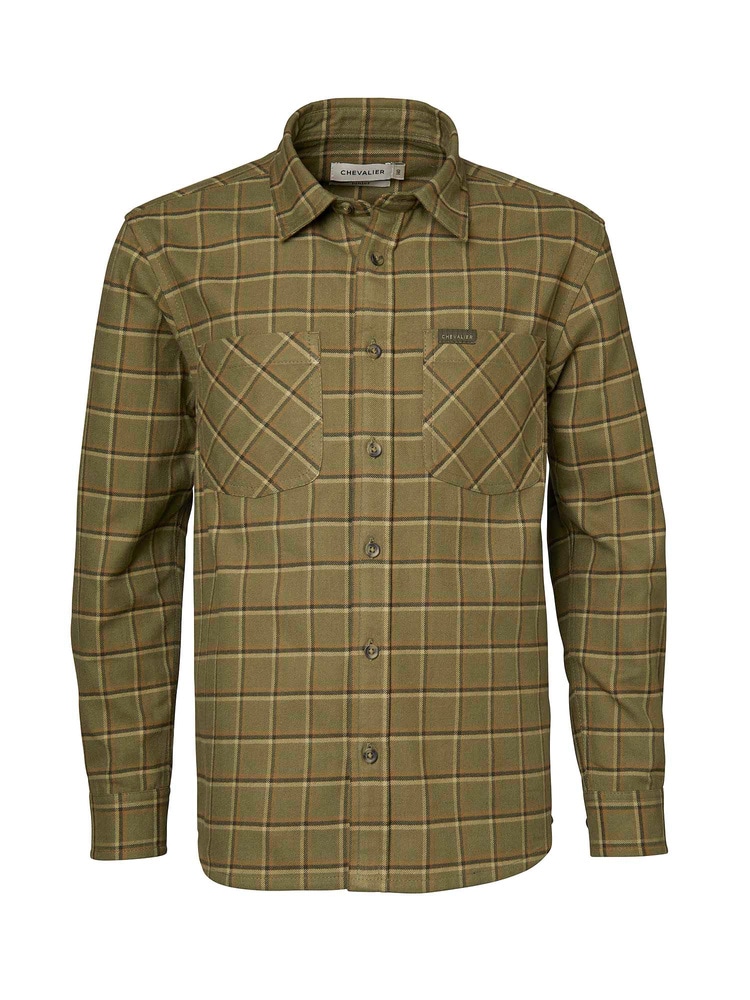 productCard.productImage: Ferret Flannel Shirt Junior Field Green Checked