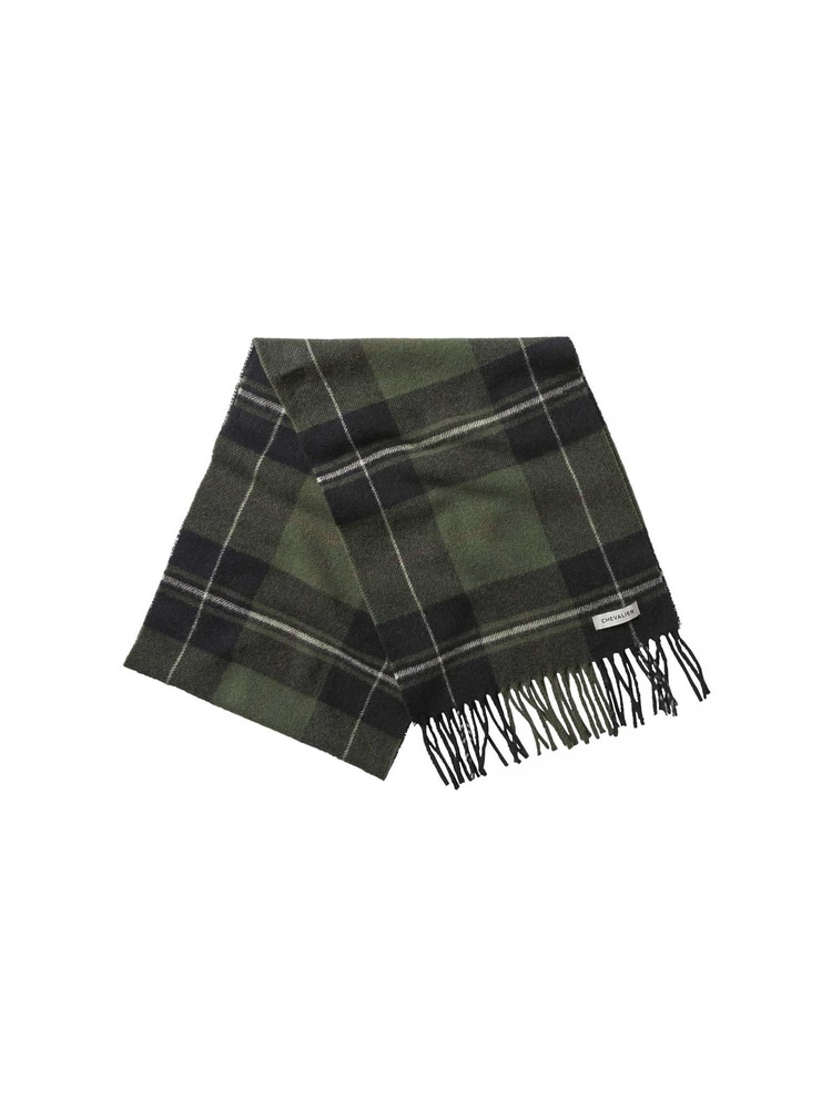 productCard.productImage: Pendley Wool Scarf Chevalier Check Dark