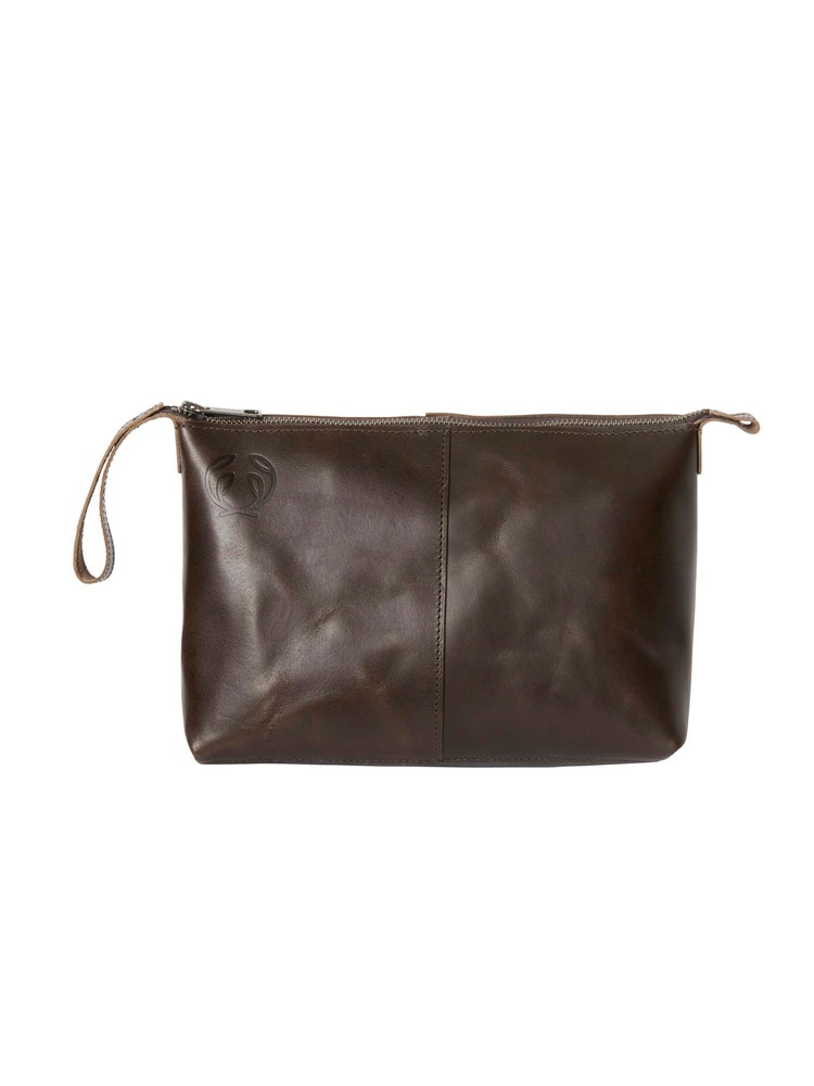 productCard.productImage: Chevalier Leather Toilet Bag Leather Brown