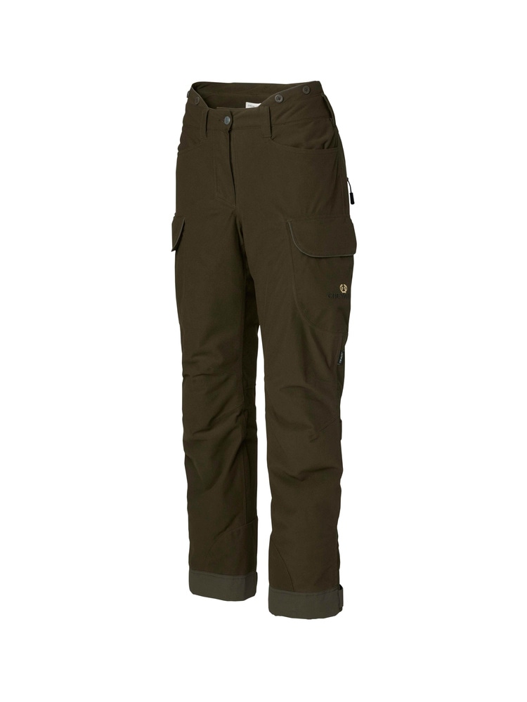 productCard.productImage: Highland Chevalite Padded Pants Women Dark Forest Green