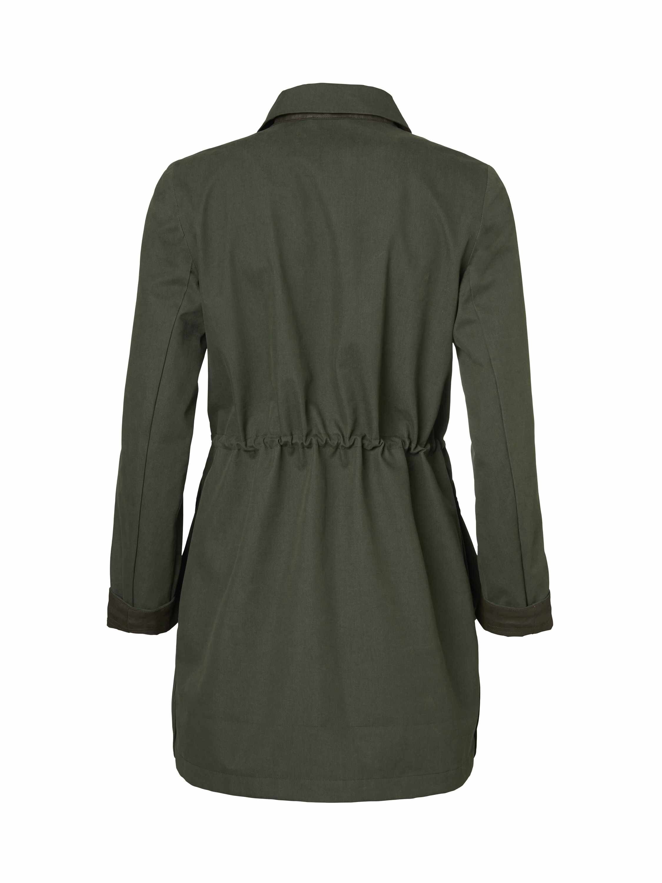 Army green coat womens shop