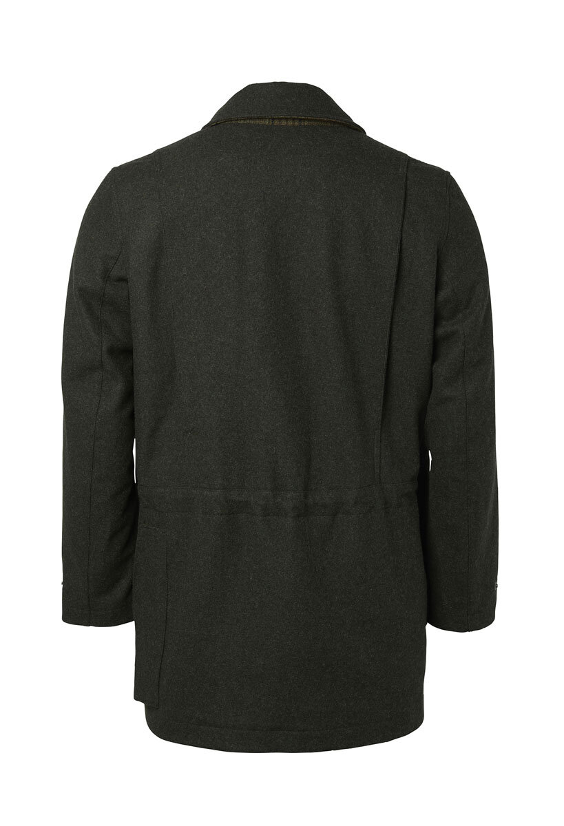 Burley Chevalite Wool Coat Men