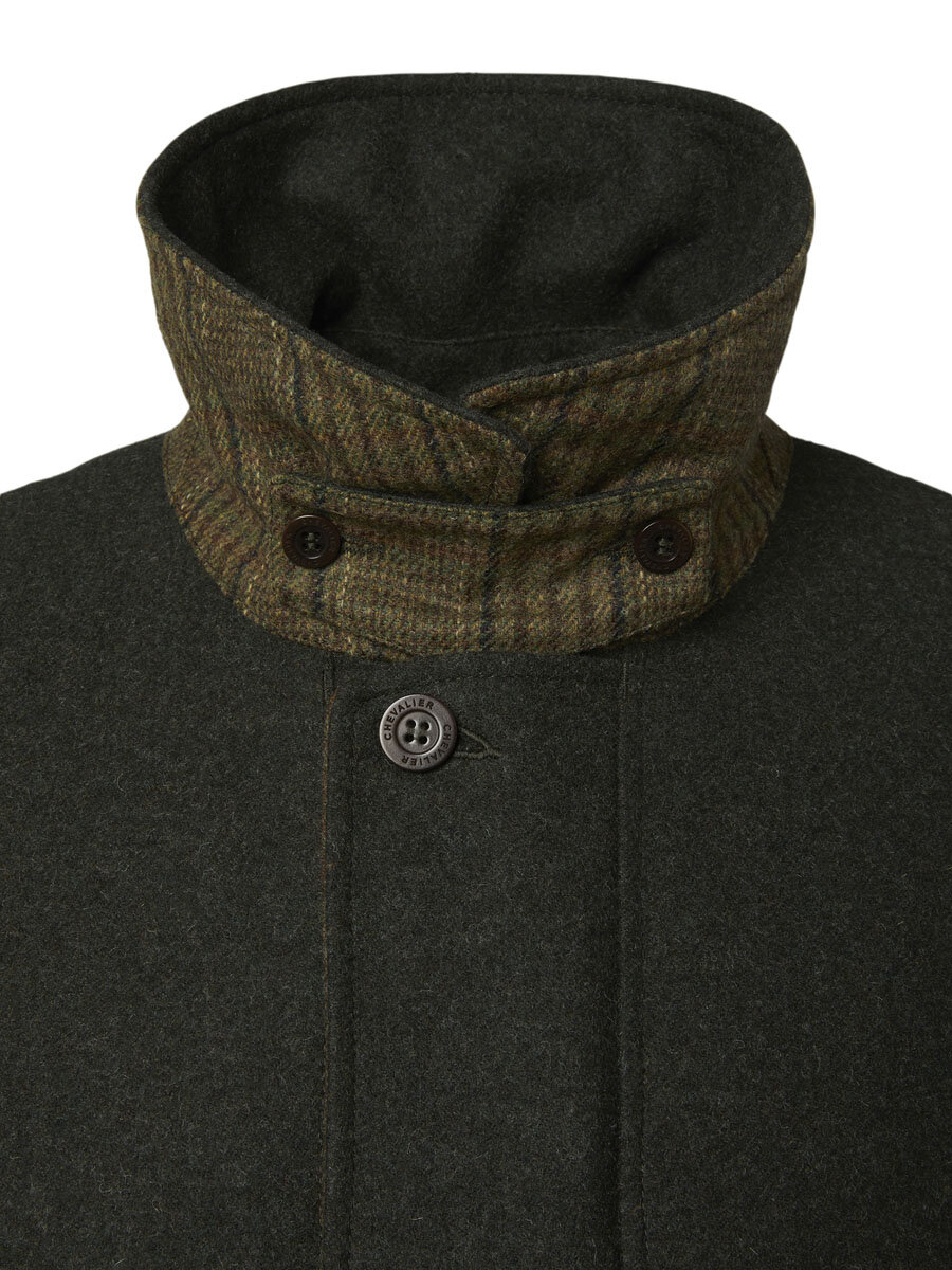 Burley Chevalite Wool Coat Men