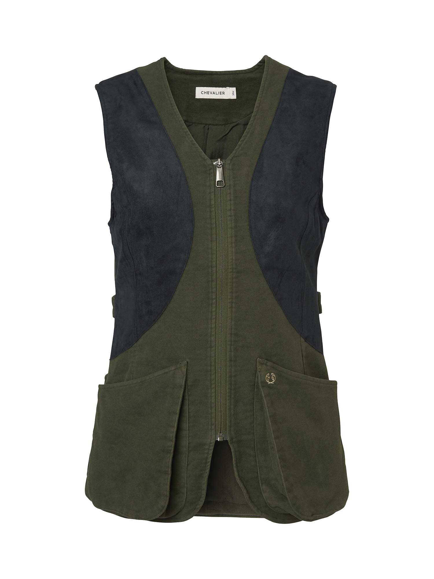 Target Shooting Moleskin Vest Women Chevalier