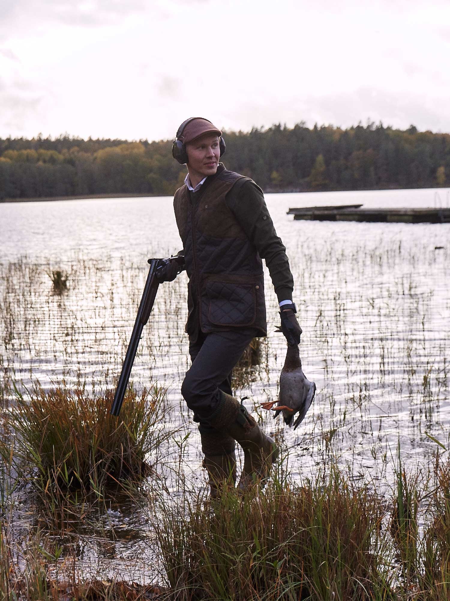 Vintage Shooting Vest Men