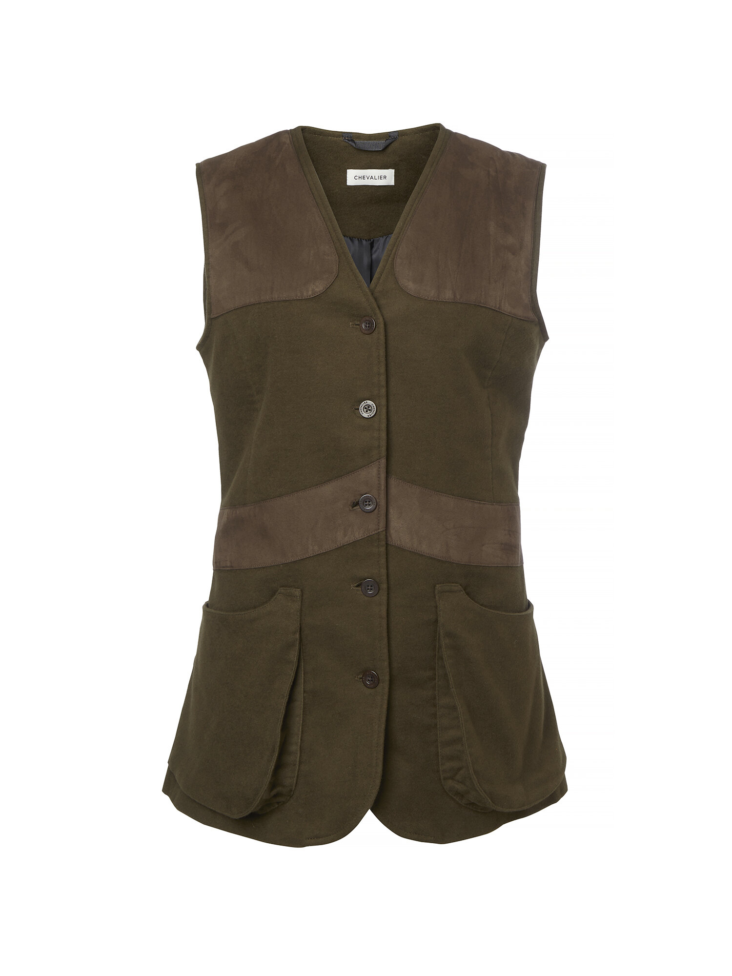 Elemore Moleskin Shooting Vest Women