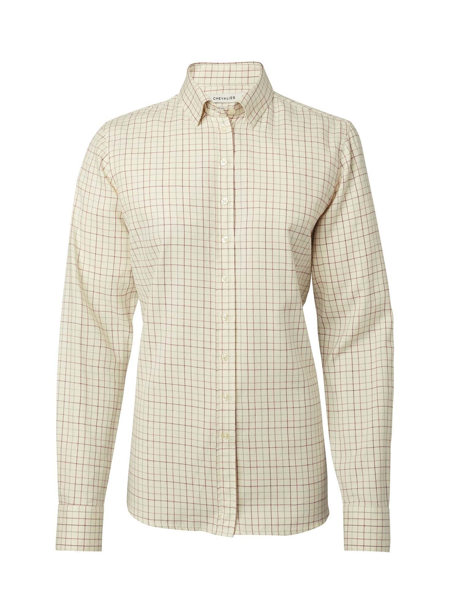 Dollis Shooting Fit Wool Shirt Women - Chevalier