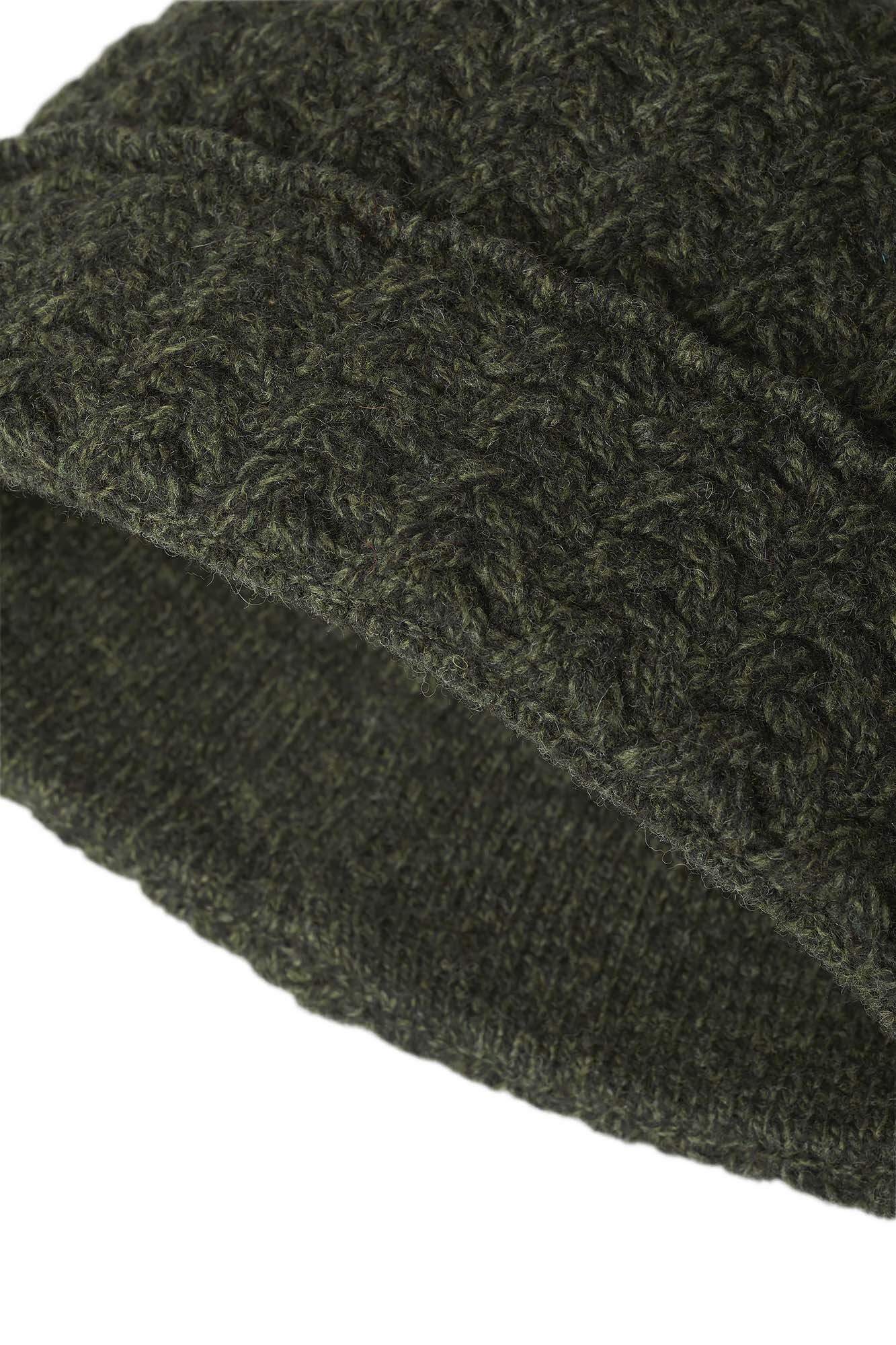 Shandy Cable Knit Wool Beanie