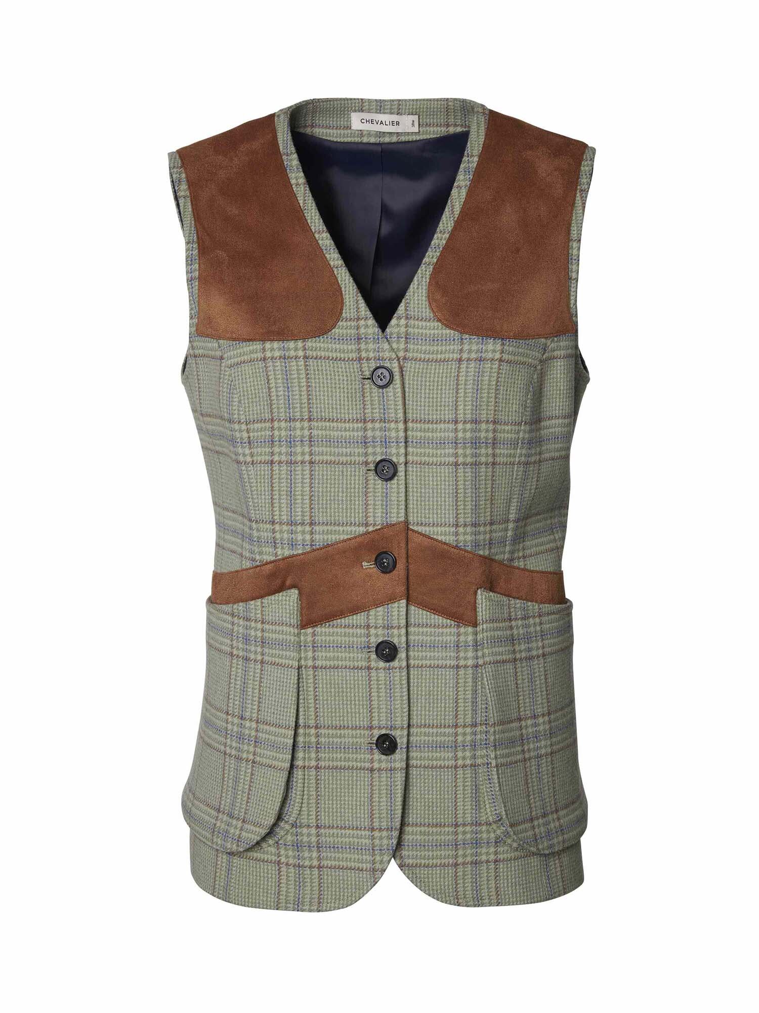 Advie Shooting Tweed Vest Women