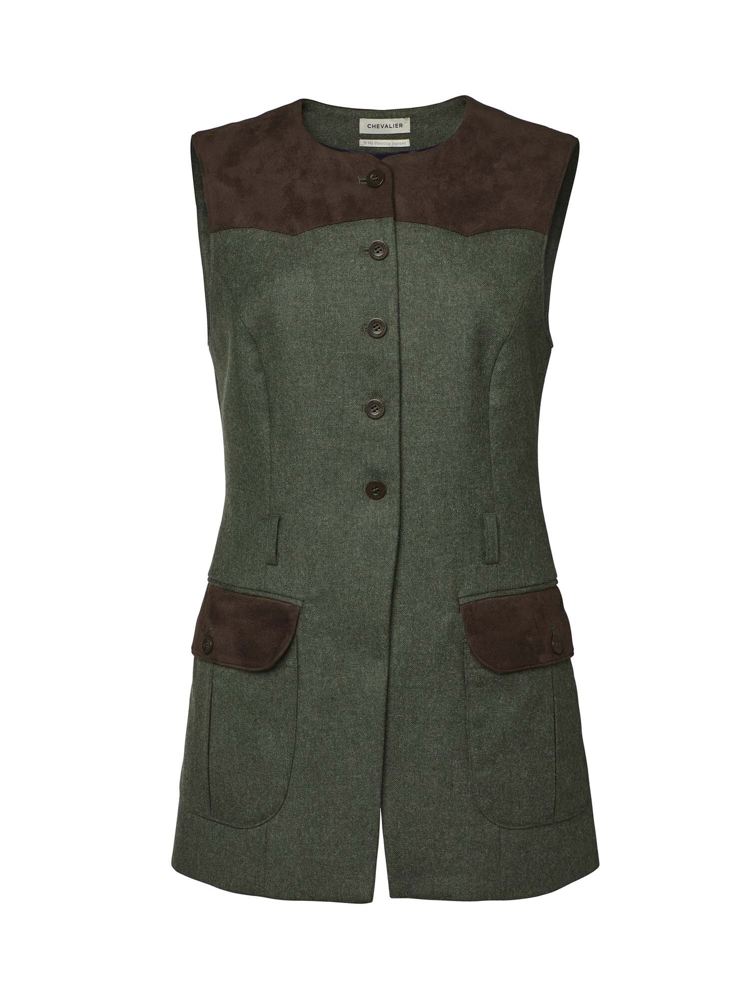 Felisa Shooting Tweed Vest Women