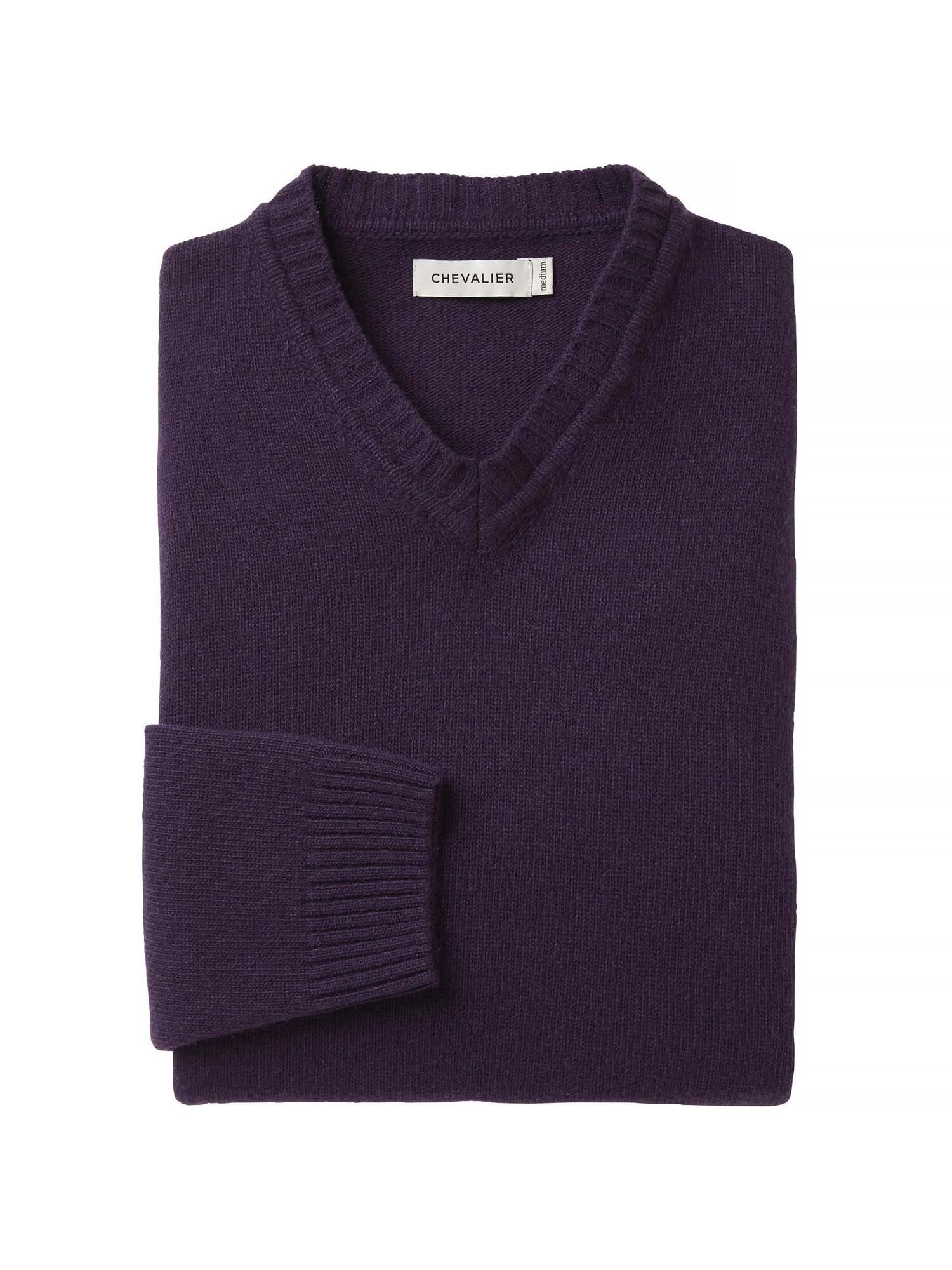 Stanley V-neck Wool Pullover Men