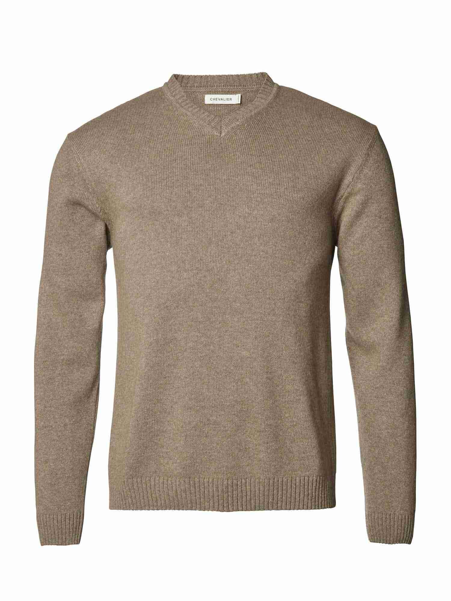 Stanley V-neck Wool Pullover Men