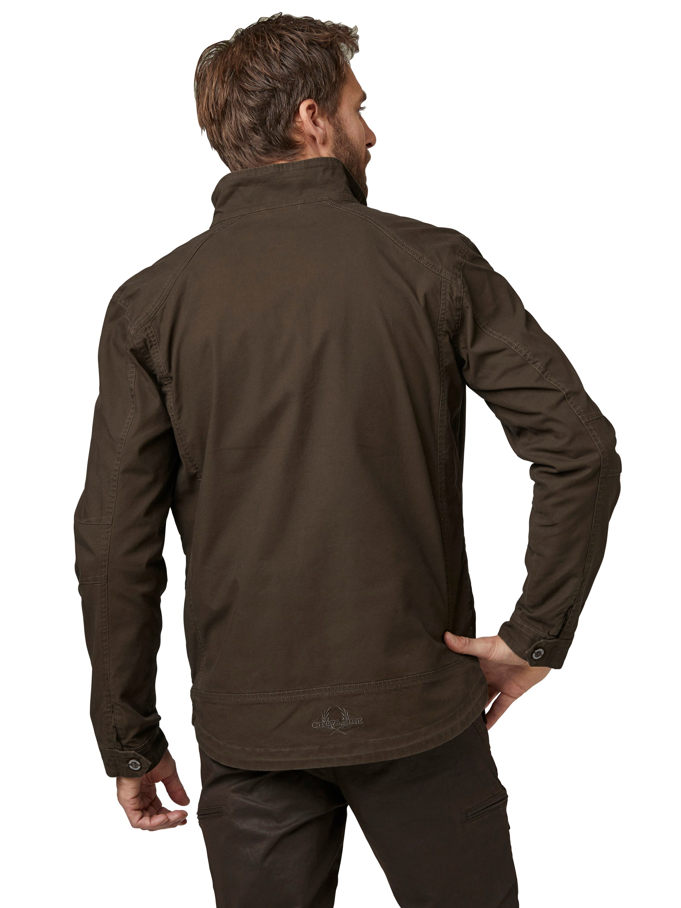 chevalier devon action coat green