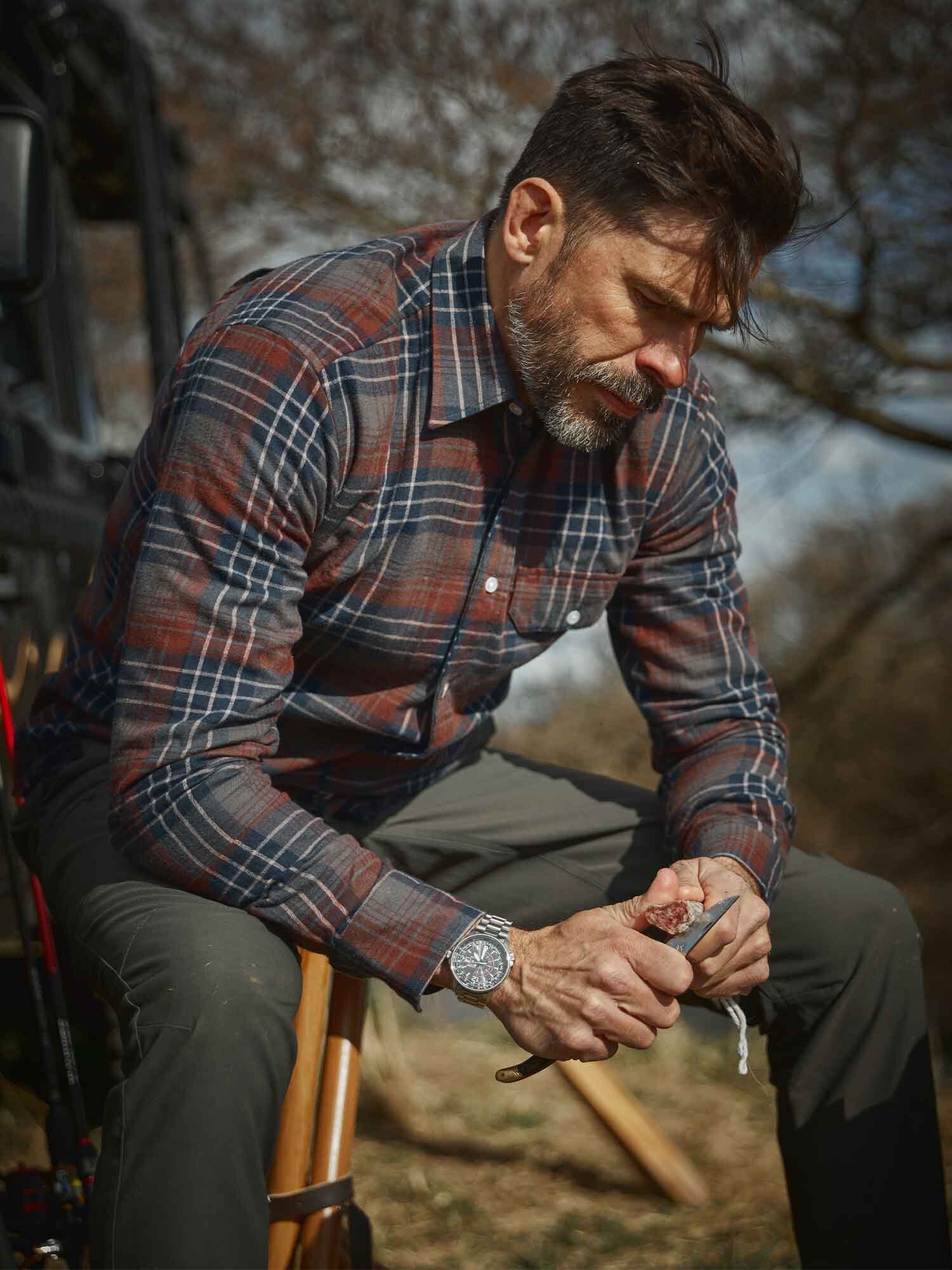 Falcon Flannel Shirt Men