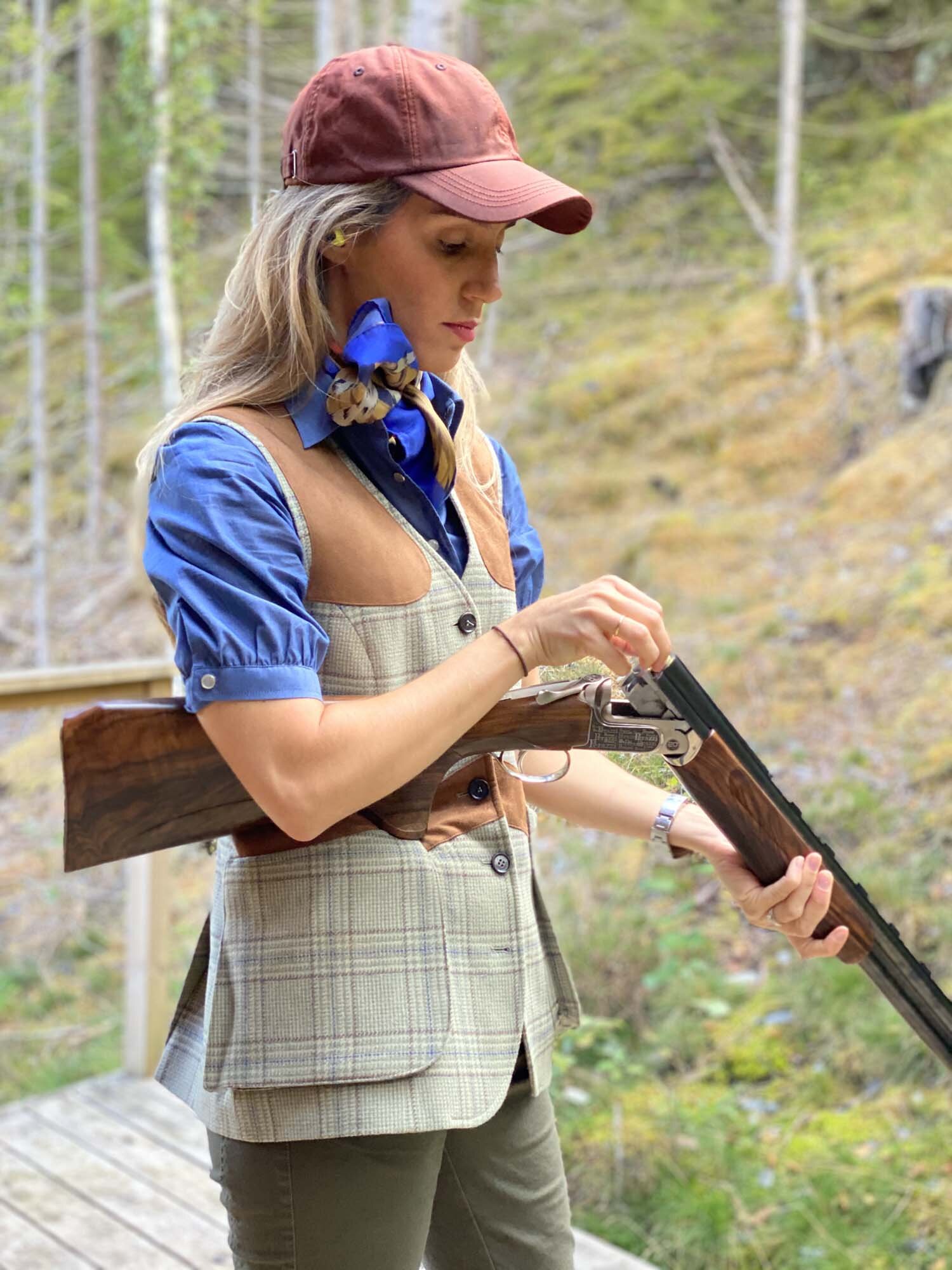 Advie Shooting Tweed Vest Women