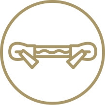 Two-way zipper icon