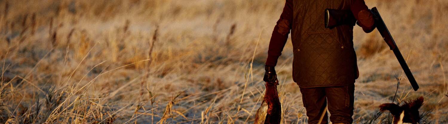 - Orange hunting vests